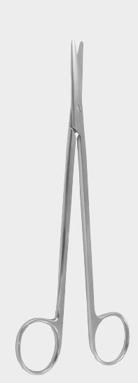 Ножиці МЕТЦЕНБАУМА (METZENBAUM), тупий/тупий, прямі, 16,0 см (cm)